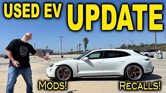 Video: Recalls, Upgrades, and Killing Range for Looks! - 6 Month Half Price Taycan Update! _ TheSmokingTire