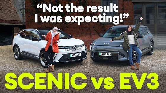 Video: Kia EV3 vs Renault Scenic E-Tech: which electric SUV gets our vote? | Electrifying
