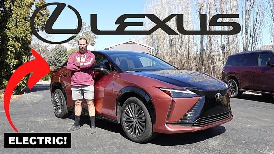Video: Is The Electric Lexus Worth It? (NEW Lexus RZ)