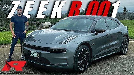 Video: The ZEEKR 001 is a Luxury All Electric Shooting Brake!! | Philippines