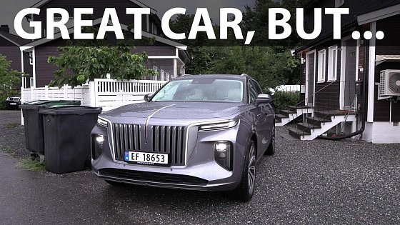Video: Driving Hongqi E-HS9 Exclusive+ home after Zeekr event in Gothenburg