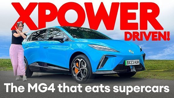 Video: FIRST DRIVE: MG4 XPOWER - our verdict on the most powerful MG EVER! | Electrifying