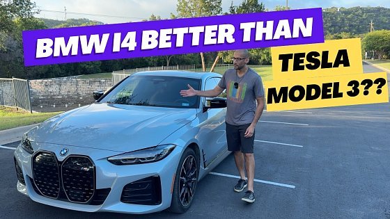 Video: Should You Buy A BMW i4 Over A Tesla Model 3?