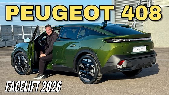 Video: PEUGEOT 408 FACELIFT 2026: Hybrid | Plug-in | Elektro | Erster Check | Review