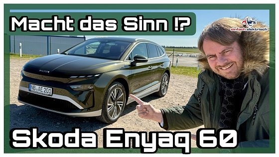 Video: Test Skoda Enyaq 60 how good is the facelift with small battery ⁉️