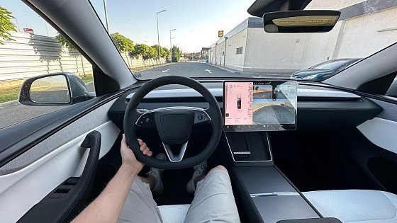 Video: Tesla Model Y LR RWD Test Drive POV