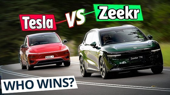 Video: Zeekr 7X vs Tesla Model Y Performance | AU Buyer’s Guide