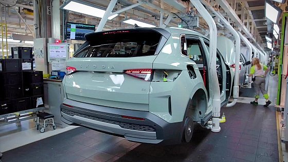 Video: Inside Skoda’s Electric Car Factory: How Elroq & Enyaq Are Made at Mladá Boleslav