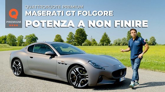 Video: La prima MASERATI ELETTRICA è un mostro di potenza | La Pagella di Quattroruote