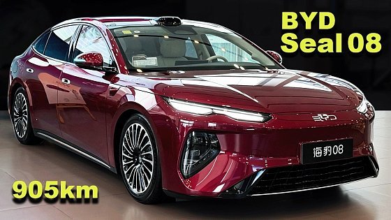 Video: 2026 BYD Seal 08 | 905km Electric Flagship Sedan Full Tour