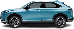 Side view photo of Honda eNy1 (2023-…) on transparent background