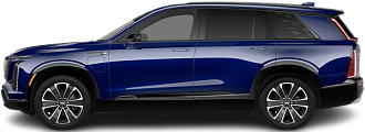 Side view photo of Cadillac Vistiq AWD (2025-…) on transparent background