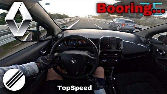 Video: 2020 RENAULT ZOE R110 TOP SPEED DRIVE ON GERMAN AUTOBAHN