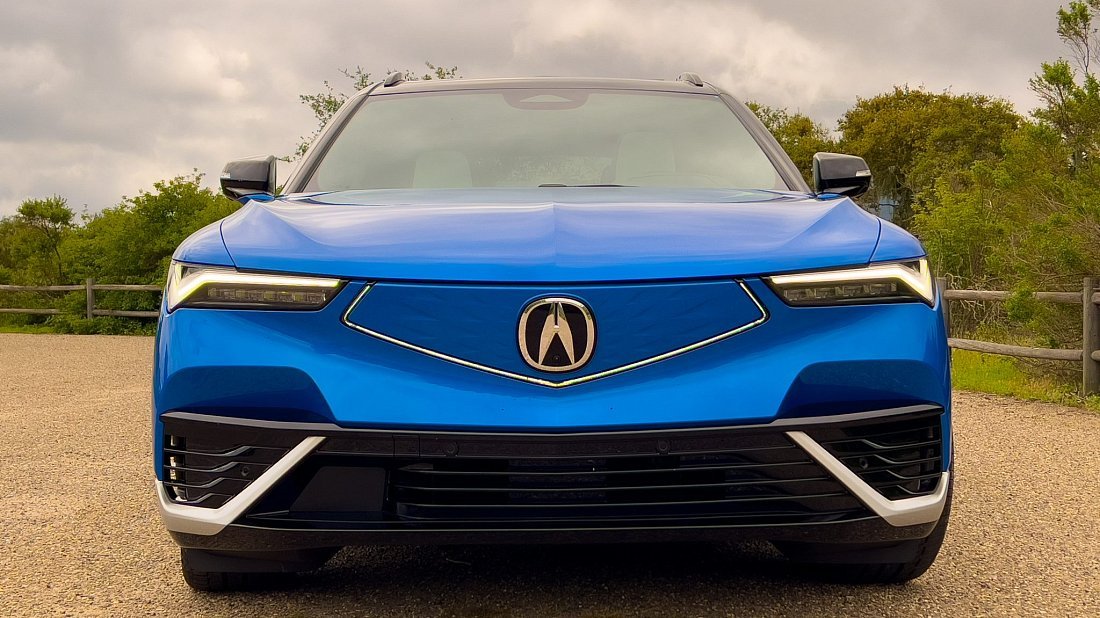Acura ZDX Type S AWD (2024-…) передняя часть, решетка радиатора, фары, бампер, экстерьер