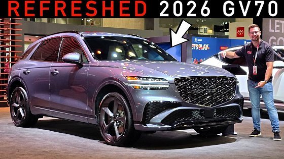 Video: 2026 Genesis GV70 -- Is the #1 Genesis EVEN BETTER This Year??