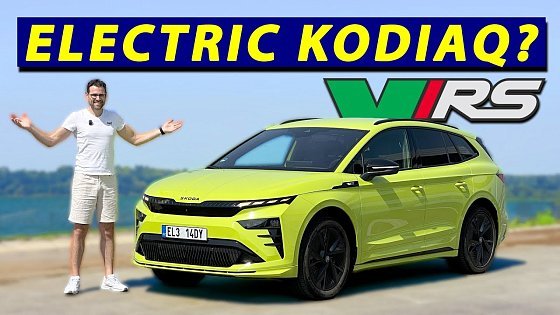 Video: Skoda Enyaq vRS driving REVIEW Facelift 2026