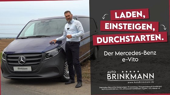 Video: Der Mercedes-Benz eVito zeigt vollelektrische Power. ⚡?