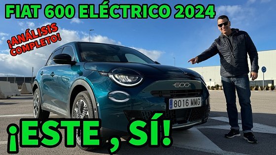 Video: ¡ESTE, SÍ! Nuevo FIAT 600e 100% eléctrico Revisión, CONSUMO 120, ACELERACIÓN 0-100 MOTORK
