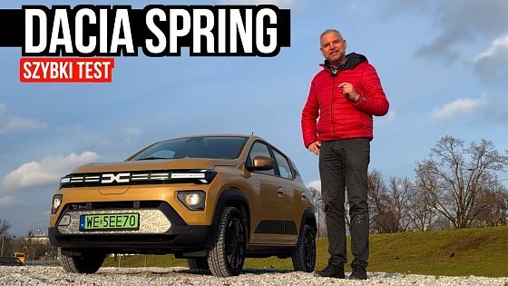 Video: ??Dacia Spring • ?? SZYBKI TEST PL • Auto Made in China