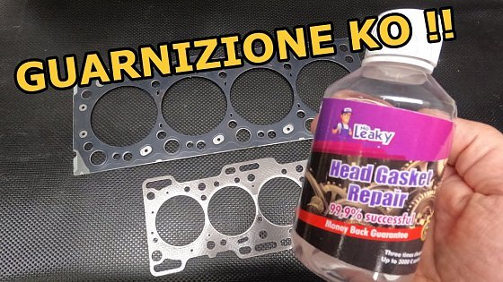 Video: Guarnizione di Testa Bruciata? Ho Provato il NoLeaky !!