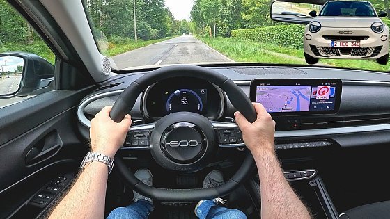 Video: Fiat 600 Hybrid 2026 POV Test Drive | 1.2 145 hp