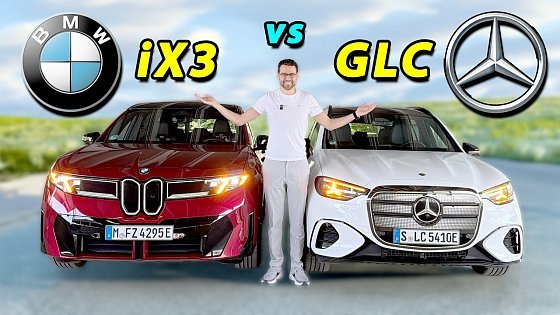 Video: BMW iX3 vs Mercedes GLC EQ in-depth comparison REVIEW - are these the best fighting it out?