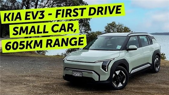 Video: Kia EV3 first drive - Small SUV, big range!