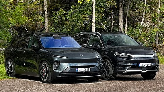 Video: Duell: BYD Tang mot Nio EL8 - like store, men store forskjeller