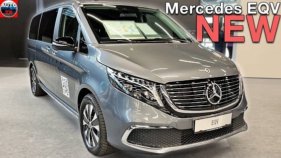 Video: All NEW Mercedes EQV Facelift 2024 - Visual REVIEW, PRACTICALITY, interior & exterior design