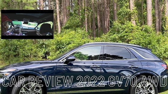 Video: 2022 Genesis GV70 AWD 2.5T Advanced Test Drive POV