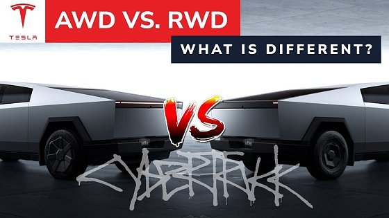 Video: Complete comparison of the new Long Range RWD Cybertruck vs. AWD Cybertruck