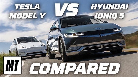 Video: Comparison Test: Hyundai Ioniq 5 vs Tesla Model Y | MotorTrend