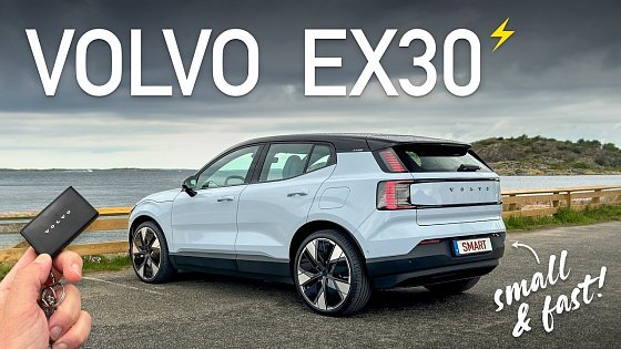 Video: Volvo EX30 (442 hp) - POV drive & walkaround!