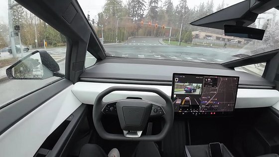 Video: [POV Drive] Tesla Cybertruck AWD - Acceleration | Charging | Exterior | Interior