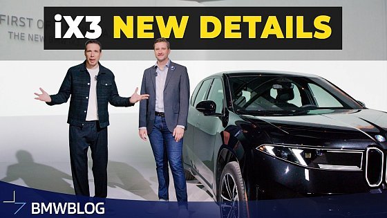 Video: 2026 BMW iX3 Review - Features, Options and Packages Available