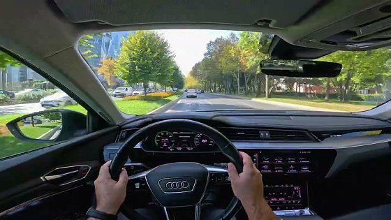 Video: 2024 Audi Q8 E-Tron Sportback 55 quattro POV Test Drive