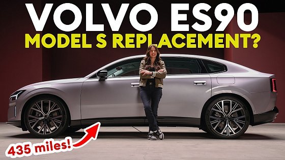 Video: FIRST LOOK: New Volvo ES90. Goodbye range anxiety!