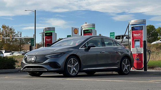 Video: The Mercedes EQE (350 4MATIC) Goes Pretty Far In Our 70-MPH Highway Range Test!