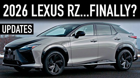 Video: 2026 Lexus RZ.. More Power & Range, Finally Worth It?