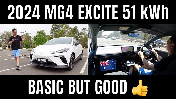Video: 2024 MG4 Excite 51 kWh Australia Range Test Handling Walkaround Review