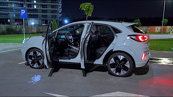 Video: Ford Puma 2024 Night Lights Interior Exterior