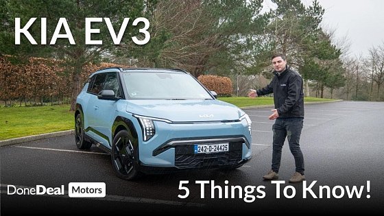 Video: Living with a Kia EV3 | 5 Things To Know Before Buying | Car of The Year!
