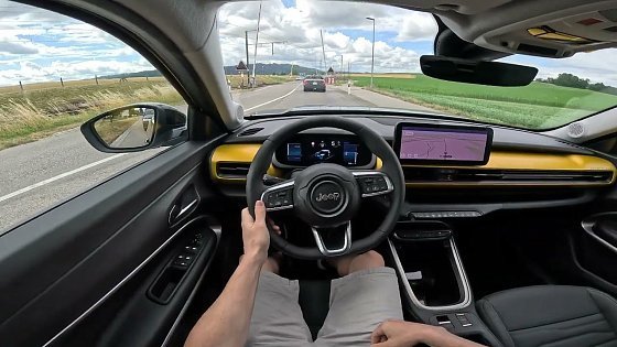 Video: 2024 Jeep Avenger Test Drive POV l Ambience Binaural Sound