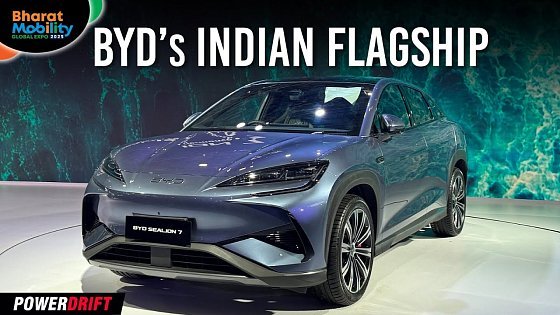 Video: BYD Sealion 7 | BYD's Indian Flagship | Bharat Mobility Expo 2025 | PowerDrift QuickEase
