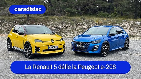 Video: La Renault 5 défie la Peugeot e-208