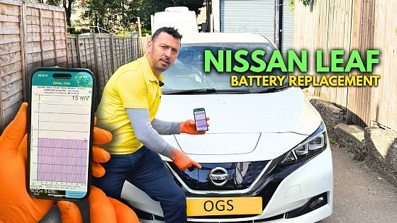 Video: I Replaced This Nissan LEAF’s Faulty Battery in Under 2 Hours – Fixed the EV!