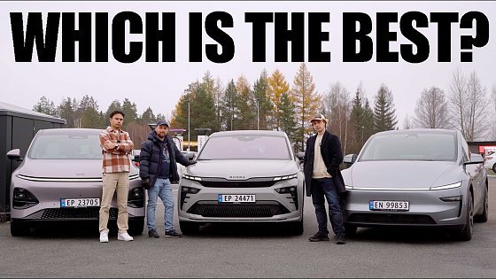 Video: Tesla Model Y vs Xpeng G6 vs Skoda Enyaq | RANGE TEST @120KPH (75MPH)