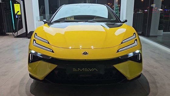 Video: 2025 Lotus Emeya Hyper GT luxury electric car review - Hindi/Urdu