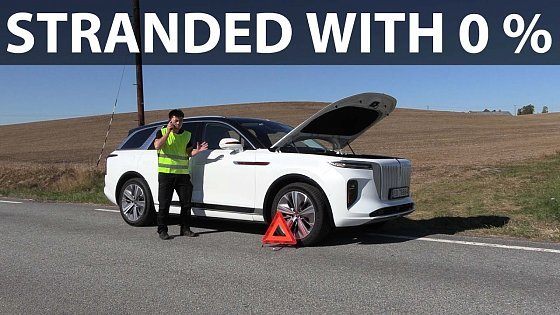 Video: I drove Hongqi E-HS9 until the battery died