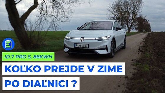 Video: Volkswagen ID.7 PRO S 86kWh. Najdlhší dojazd a najrýchlejšie 400V nabíjanie !